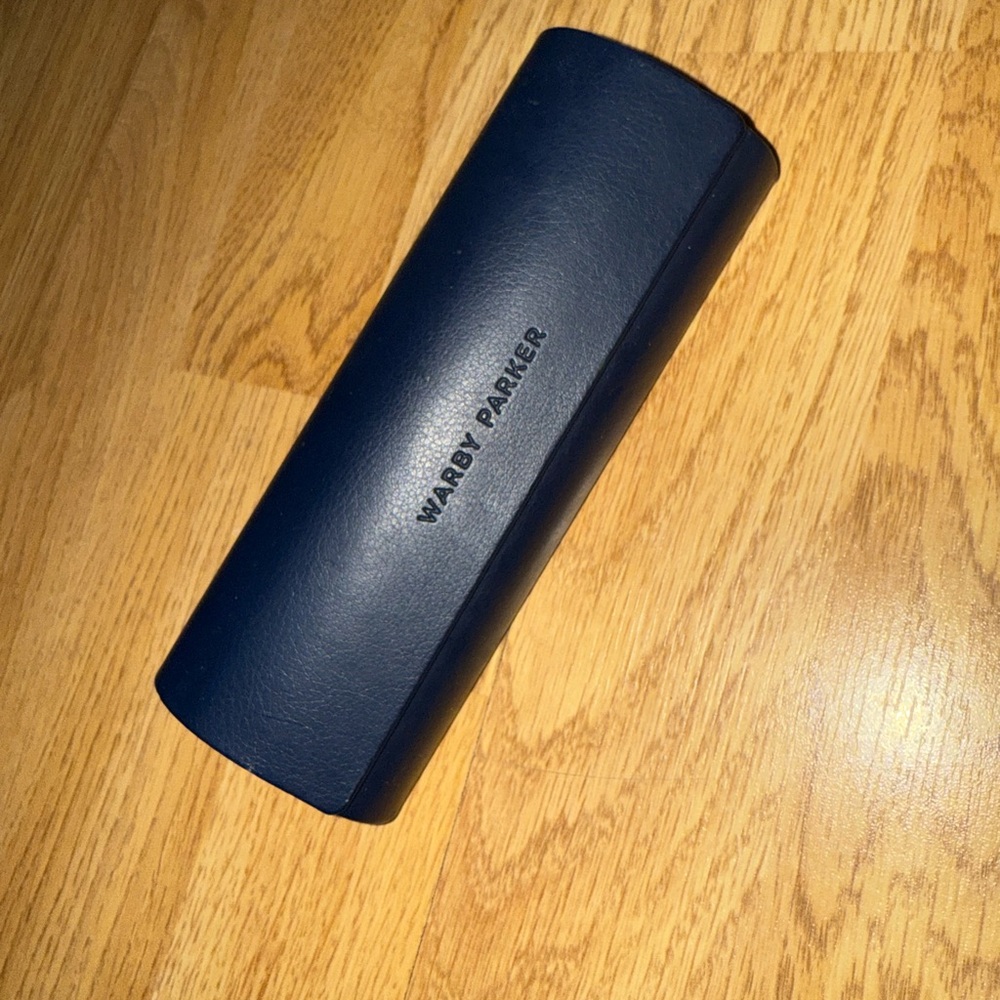 Warby Parker Midnight Blue Glasses Case - Picture 2 of 5